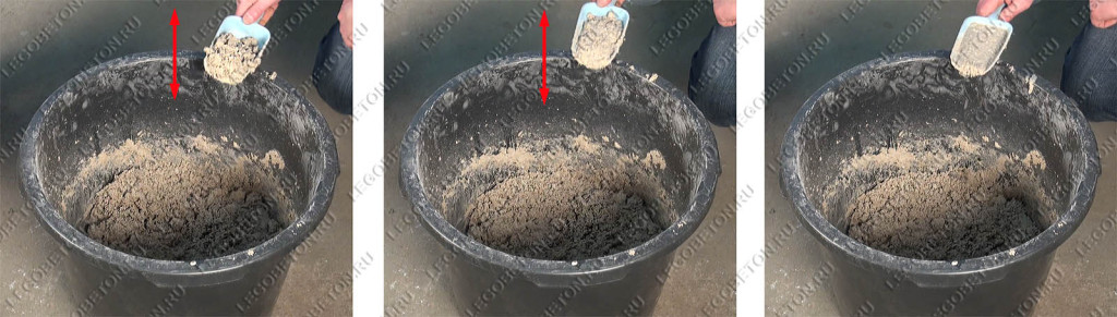 Песчано цементная смесь для стяжки тротуарной плитки