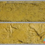 окраска серого бетона желтым пигментом Y-710 (чехия)