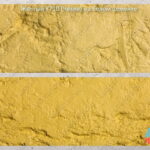 окраска белого бетона желтым пигментом Y-710 (чехия)