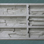 Форма для плитки под искусственный камень “Сланец фигурный (угол)” LB013-01