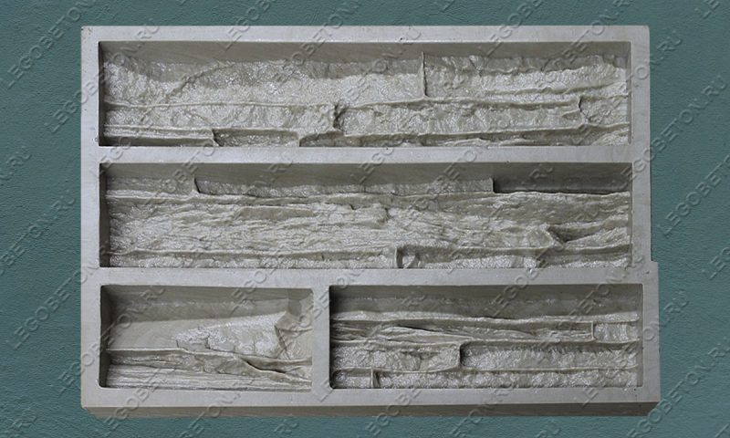 Форма для плитки под искусственный камень «Известняковая груда — 2» LB121-01