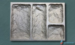 резиновая форма для изготовления искусственного камня Бут-1 купить в москве