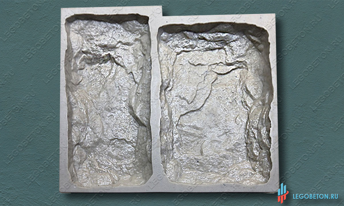 Полиуретановая форма для декоративного камня Сланец Скала FE - OMA