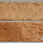 окраска серого бетона оранжевым пигментом OG-975 (чехия)