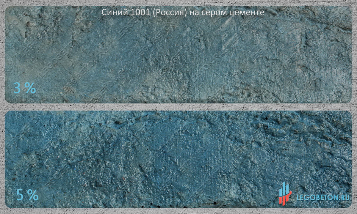 краситель для серого бетона сухой синий 1001 (россия) купить в москве