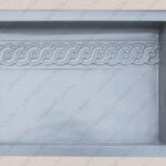 пластиковая форма для изделий из бетона Бордюр «Византия» купить, форма для изделий из бетона Бордюр «Византия» цена