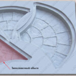 пластиковая форма для брусчатки из бетона Комплект брусчатки «Веер» [3ф ] купить, форма для брусчатки из бетона Комплект брусчатки «Веер» [3ф ] цена