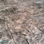 Штампованный бетон тесаный камень-03
