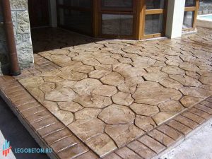 Печатный бетон бордюр кирпич-04