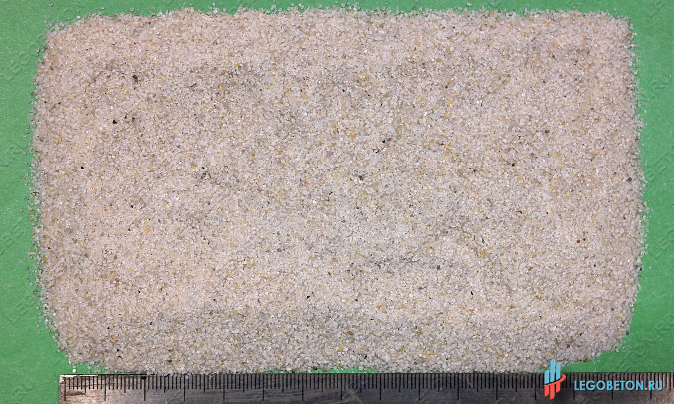 светлый кварцевый песок 0.4-0.8 мм купить в Москве