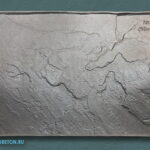 штамп для бетона Колотый сланец 59х45 см f3390c-1
