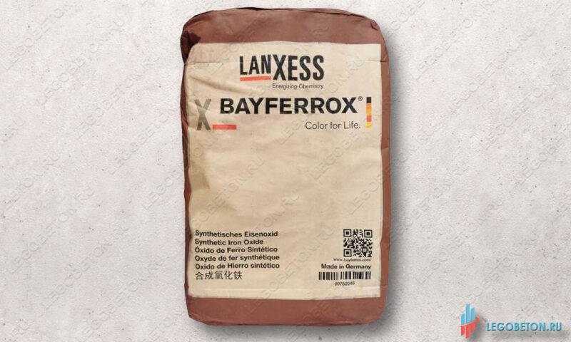 купить в москве неорганический коричневый пигмент Bayferrox 686 в мешках