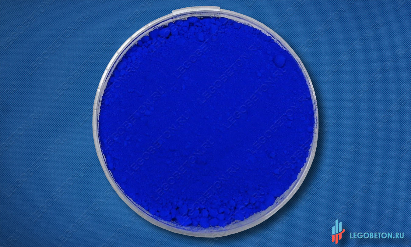 синий неорганический пигмент Ультрамарин 463 в мелкой фасовке купить в москве