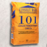Consolit bars 101 безусадочная быстротвердеющая (В 45) тиксотропная ремонтная смесь купить в москве