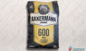 купить в москве высокопрочный бездобавочный серый цемент М600 Д0 Akkermann