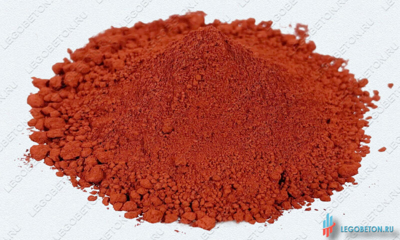 пигмент красный iron oxide red 110 китай купить в москве